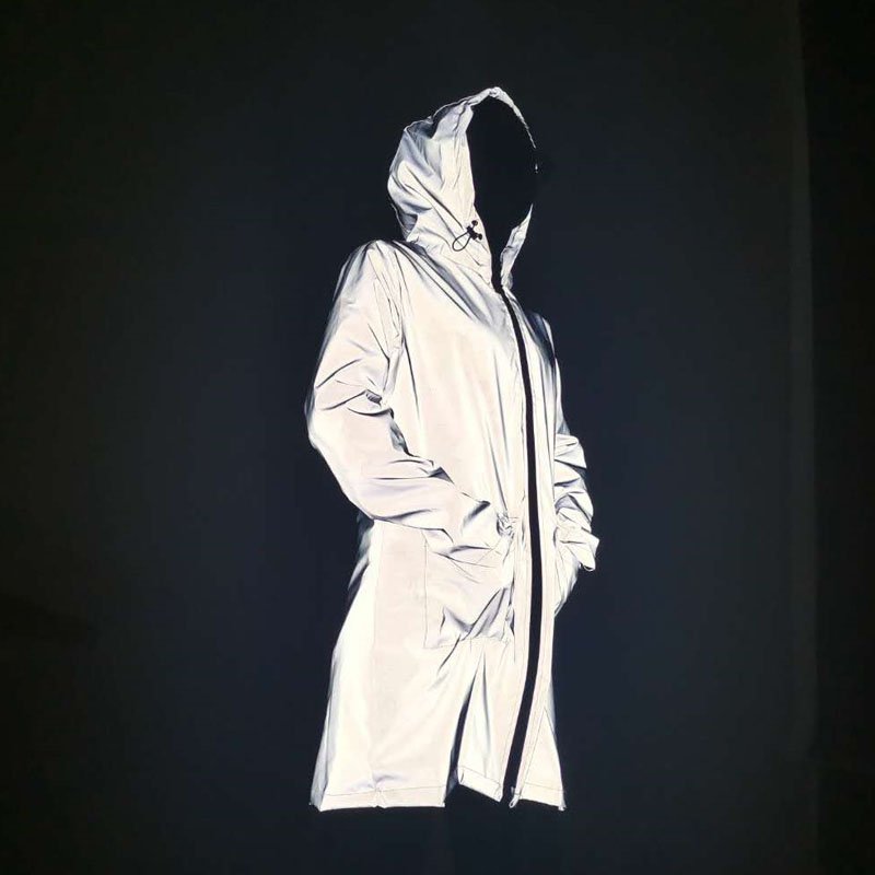 Application of reflective fabrics for sports and outdoor gear equipment