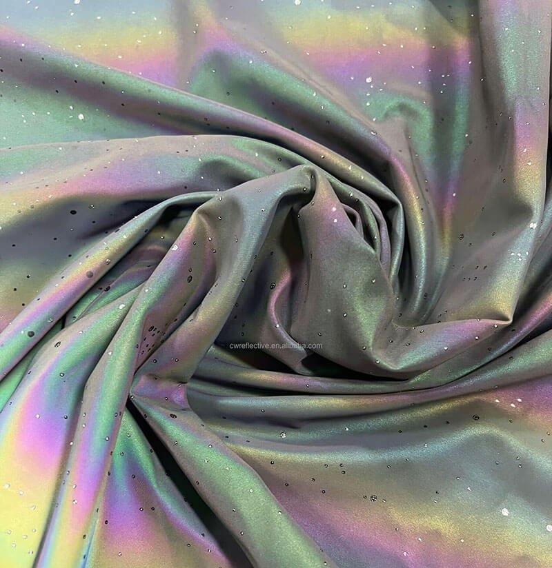 Sequin fabric view 4