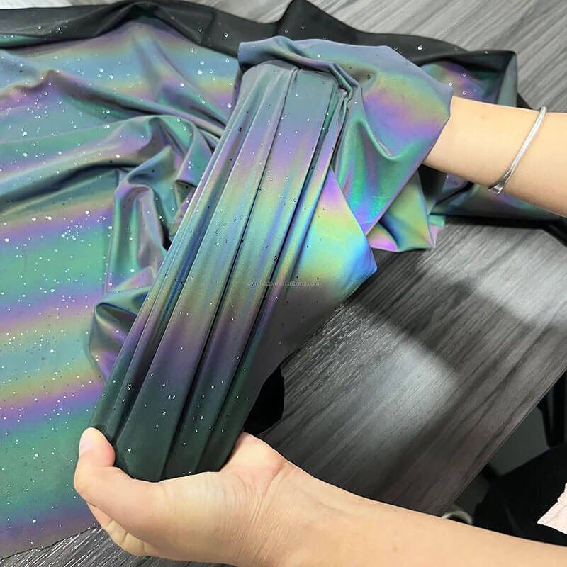 Sequin fabric detail