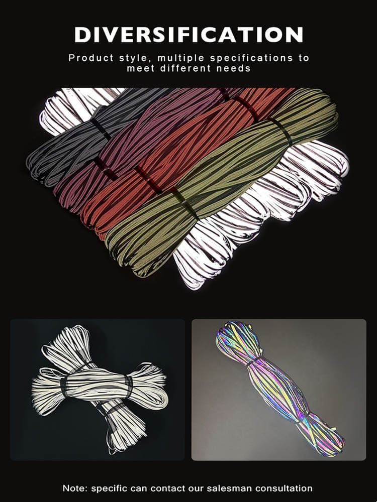 Custom Reflective Piping Features