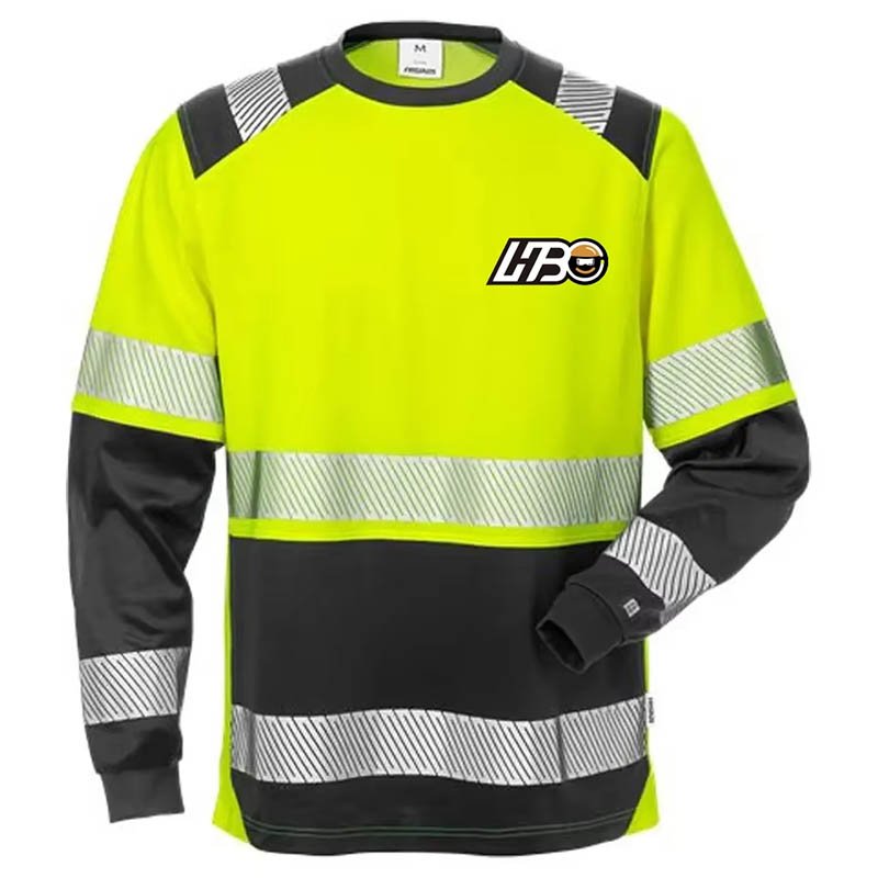 Safety Work Wear Long Sleeve Hi Vis Polo Shirt - Hi Vis Polo Shirts Long Sleeve