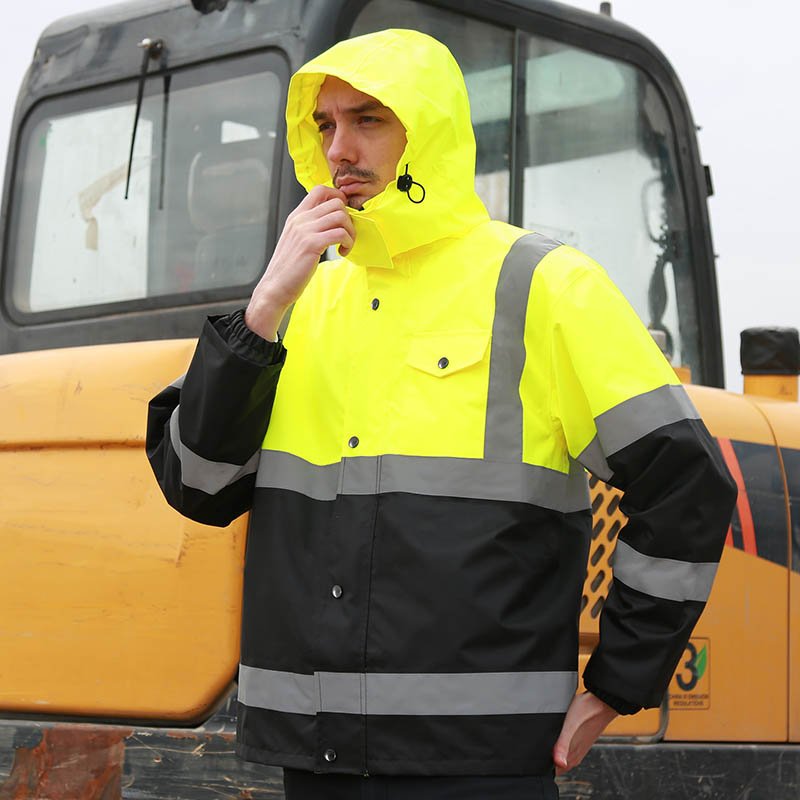 Traffic Control Hi Vis Raincoats