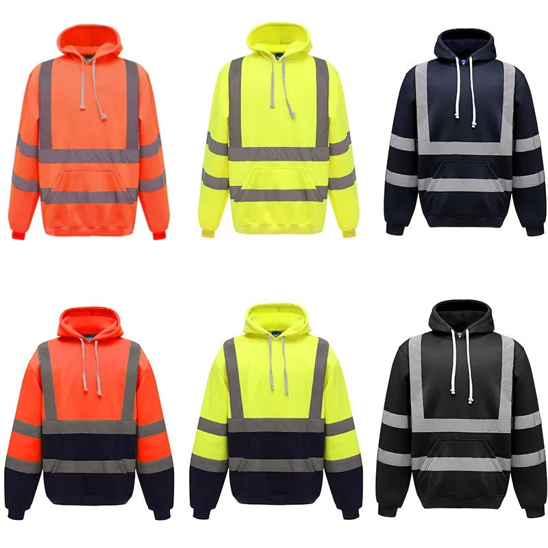 Custom Logo Hi-Vis Hoodies: Your Brand, Our Protection