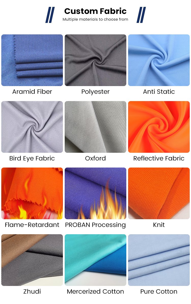 Custom Hi Vis Workwear Fabrics