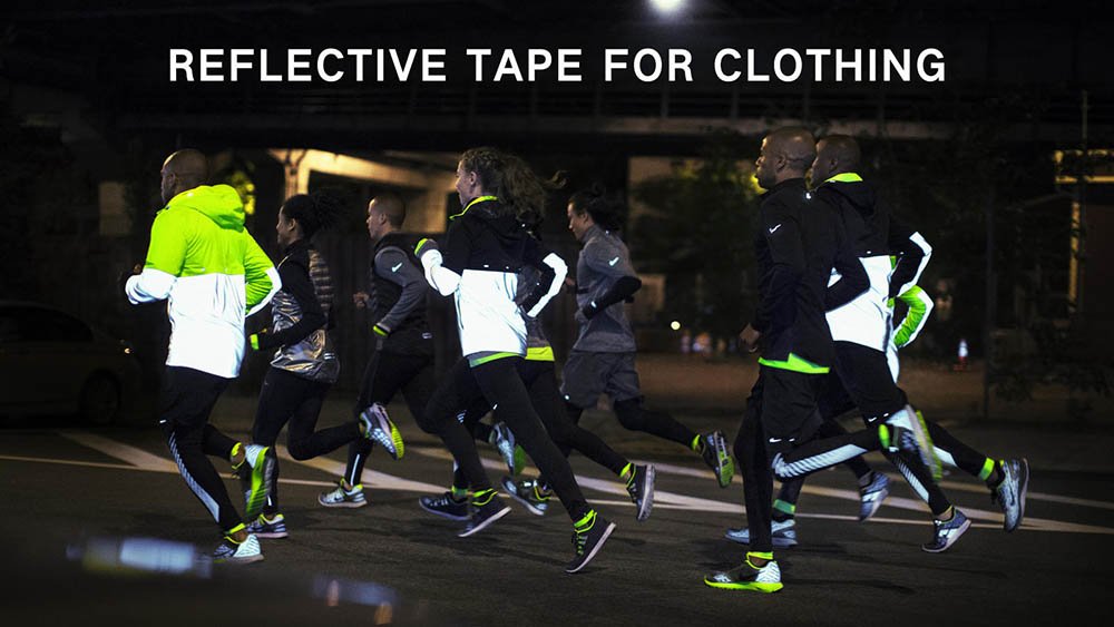 High-quality retroreflective tape for ANSI compliant safety clothing