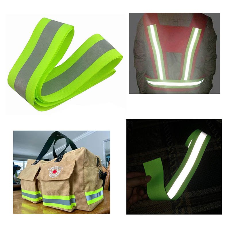Outdoor Sports Gear with Reflective Webbing